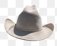 Cowboy hat png sticker, transparent background