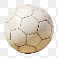 Football png sticker, transparent background