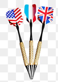 Darts game png, transparent background