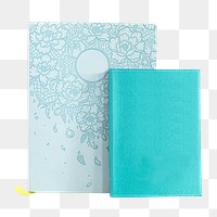 Decorative notebooks png sticker, transparent background