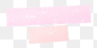 Pastel washi tape png sticker, transparent background