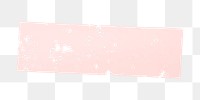 Pink washi tape png sticker, transparent background