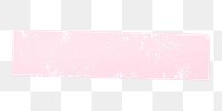 Pink washi tape png sticker, transparent background