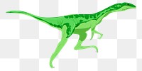 Dinosaur png illustration, transparent background. Free public domain CC0 image.