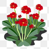 Flower png sticker, transparent background. Free public domain CC0 image.