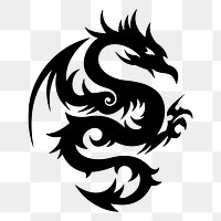 Dragon png illustration, transparent background. Free public domain CC0 image.