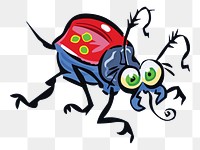 Insect png sticker, transparent background. Free public domain CC0 image.