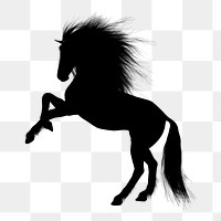 Horse png sticker, transparent background. Free public domain CC0 image.