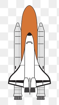 PNG Rocket clipart, transparent background. Free public domain CC0 image.