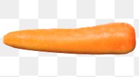 Carrot vegetable png sticker, transparent background