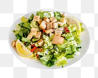 Salad png, tasty healthy food in transparent background