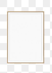 Minimal  frame  png sticker, transparent background