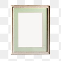 Classic frame png sticker, transparent background