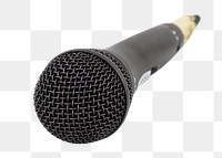 Microphone png sticker, transparent background