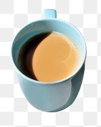 Coffee cup png sticker, transparent background