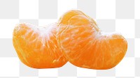 Mandarin png fruit sticker, transparent background