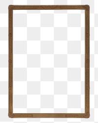 Brown wooden png frame, transparent background.   Remastered by rawpixel