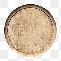 Barrel png object sticker, transparent background.  Remastered by rawpixel