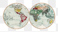 Missionary map png religious sticker, transparent background.  Remastered by rawpixel