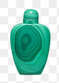 Green bottle png object sticker, transparent background.    Remastered by rawpixel