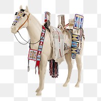 Apsáalooke's Saddle Blanket png sticker on transparent background.    Remastered by rawpixel