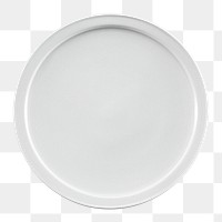 White dish png object sticker, transparent background.   Remastered by rawpixel