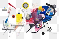 Abstract painting png sticker, transparent background.   Remastered by rawpixel