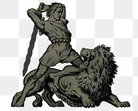 German Empire png sticker. Gerd Paul. It is the final blows to complete victory, transparent background   Remixed by rawpixel.