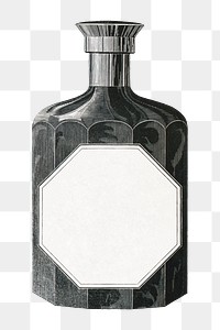 Harrison's Columbian png sticker, inks bottle, transparent background.   Remixed by rawpixel.