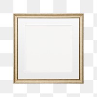 Luxury frame png sticker, transparent background