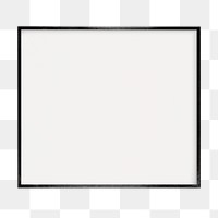 Square frame  png sticker, transparent background