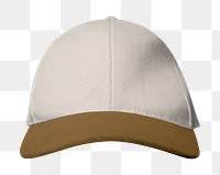 Beige cap  png sticker, fashion transparent background