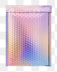 Bubble wrap bag png sticker, transparent background