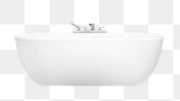 Modern bathtub png sticker, transparent background