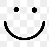 Smiley emoji png sticker, transparent background