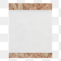 Pop-up window png sticker, paper texture, transparent background