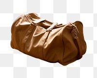 Duffel bag  png sticker, transparent background