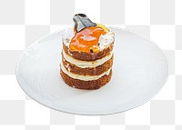 MIni cake png sticker, transparent background