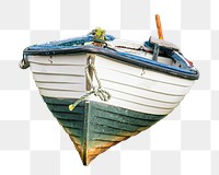 Rowboat png sticker, transparent background