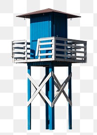 Watch tower png sticker, transparent background