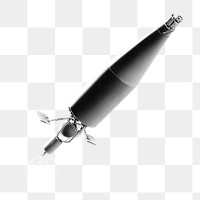 Spaceship png sticker, transparent background