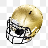 Football helmet png sticker, transparent background