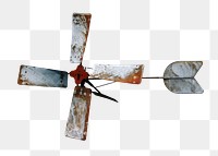 Wind vane png sticker, transparent background