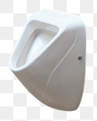 Urinal restroom png sticker, transparent background