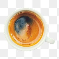 Coffee cup png drink sticker, transparent background