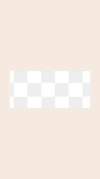 PNG beige frame sticker, transparent design