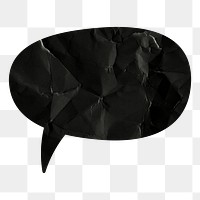 Speech bubble png sticker, transparent background