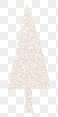 Christmas tree png sticker, transparent background