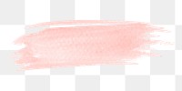 Pink brush png sticker, transparent background