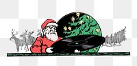 PNG Christmas music clipart, transparent background. Free public domain CC0 image.